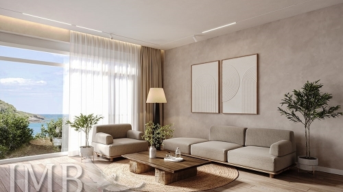 Ekskluzivno građevinsko zemljište cca 3.800 m2 | Građevinska dozvola za izgradnju 5 vila s bazenom | Pogled more | Dubrovnik okolica